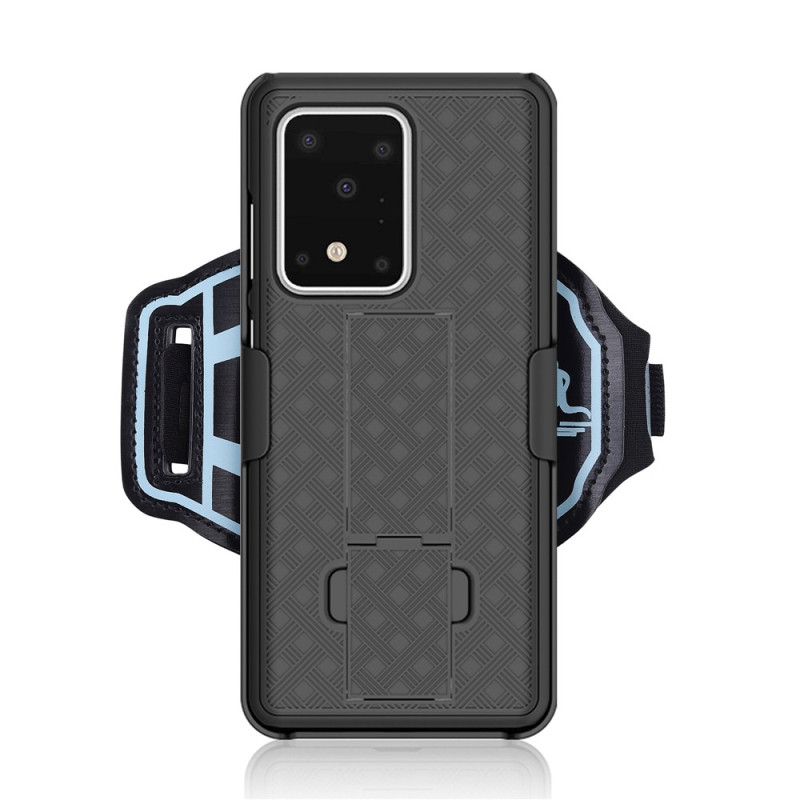 Sports Strap with Hard Case and Holder for the Samsung Galaxy S20 Ultra