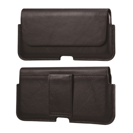Vertical Genuine Leather...