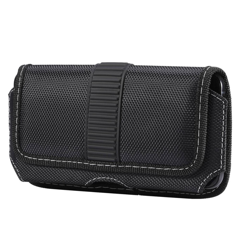 Universal Horizontal Oxford Fabric Belt Case for 5.8 to 6.1-inch Smartphones