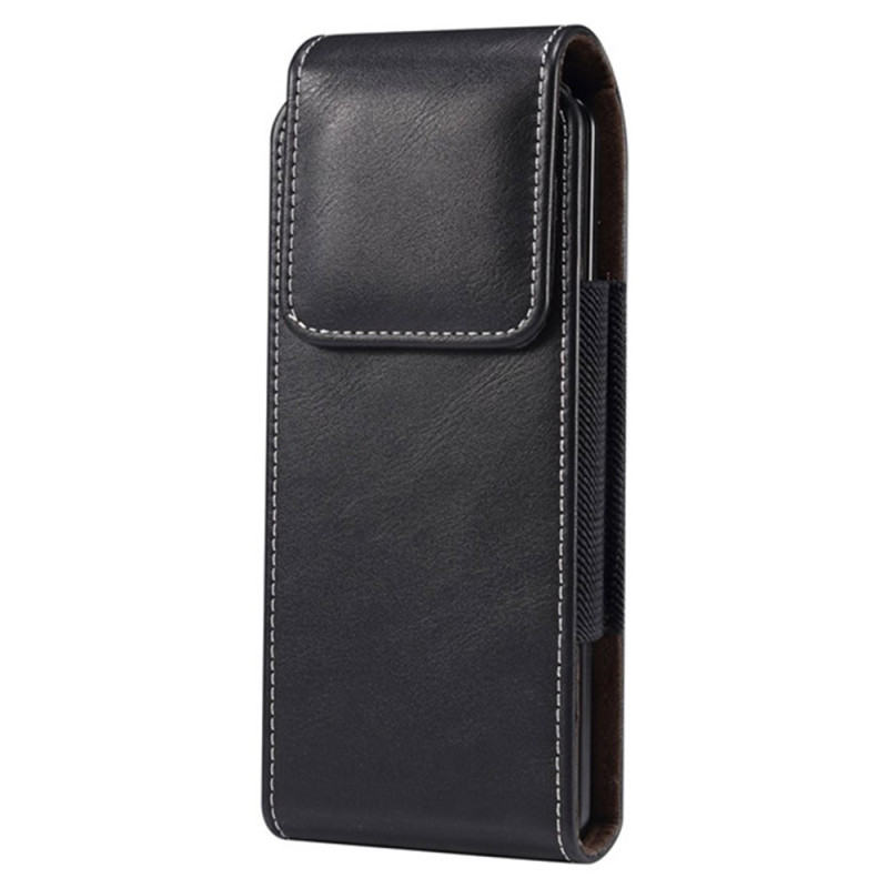 Vertical PU Leather Belt Case for Foldable Smartphones (size S)