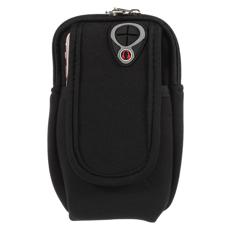 Universal Sports Armband for Smartphones up to 5.5 inches with Double Pocket