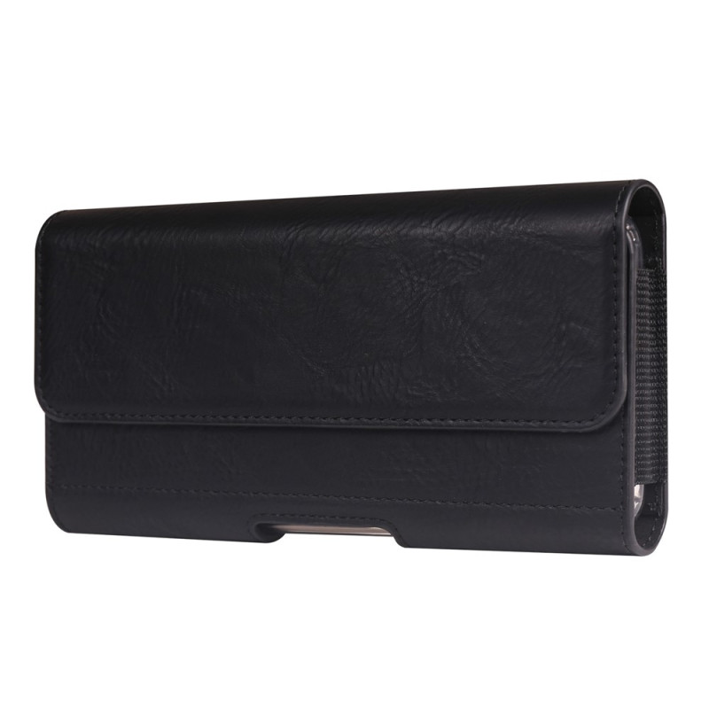 Universal Horizontal Belt Case for 6.1–6.3-inch Smartphones with Card Holder