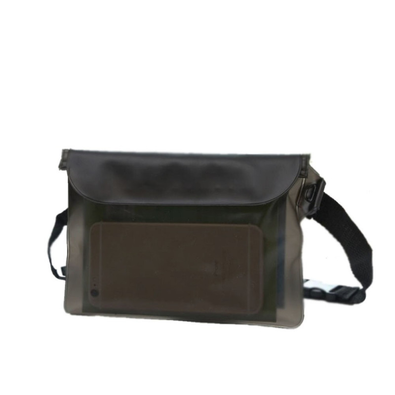 Universal Waterproof Pouch for Smartphones and Personal Belongings with Shoulder Strap