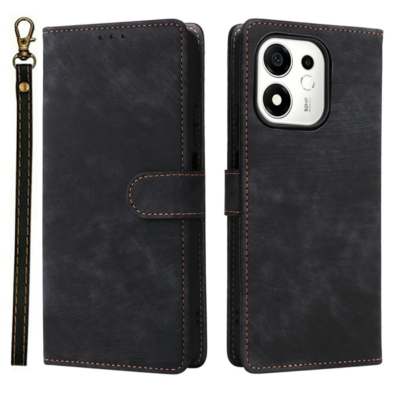 Honor 600 Smart Suede-Effect Case (RFID protection)