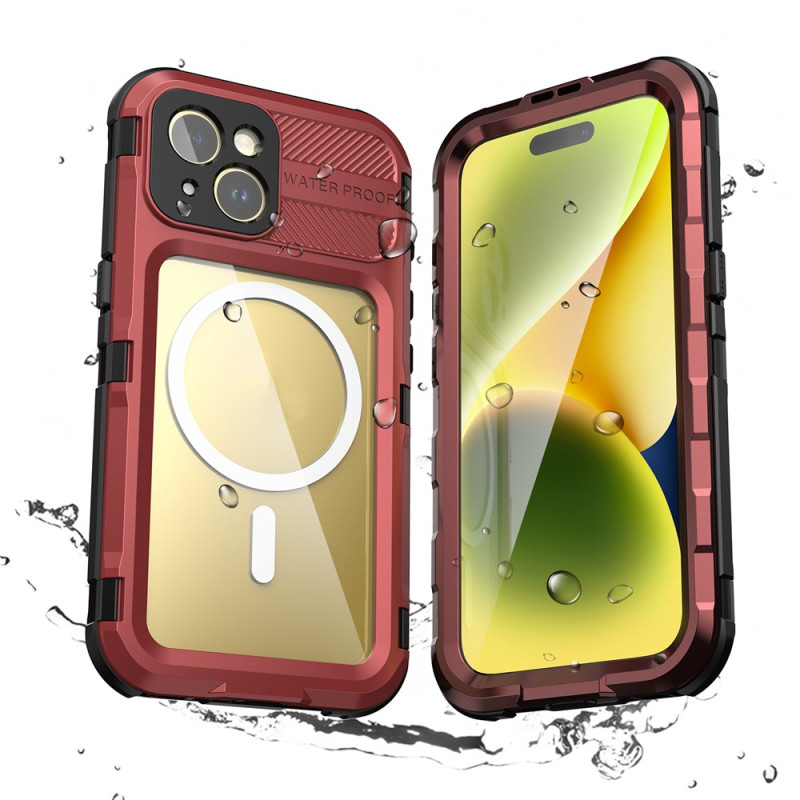 SHELLBOX Waterproof MagSafe-Compatible iPhone 15 Case