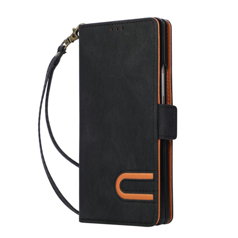 Samsung Galaxy Z Fold 8 Ultra Leather-Effect Case