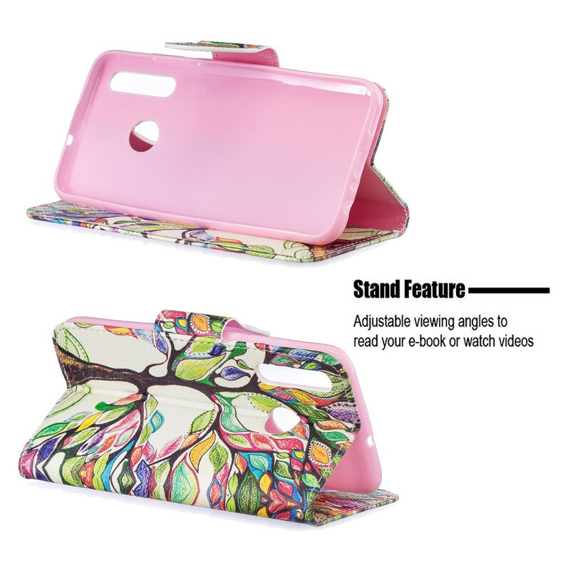 Huawei P Smart Plus Case 2019 Colorful Tree