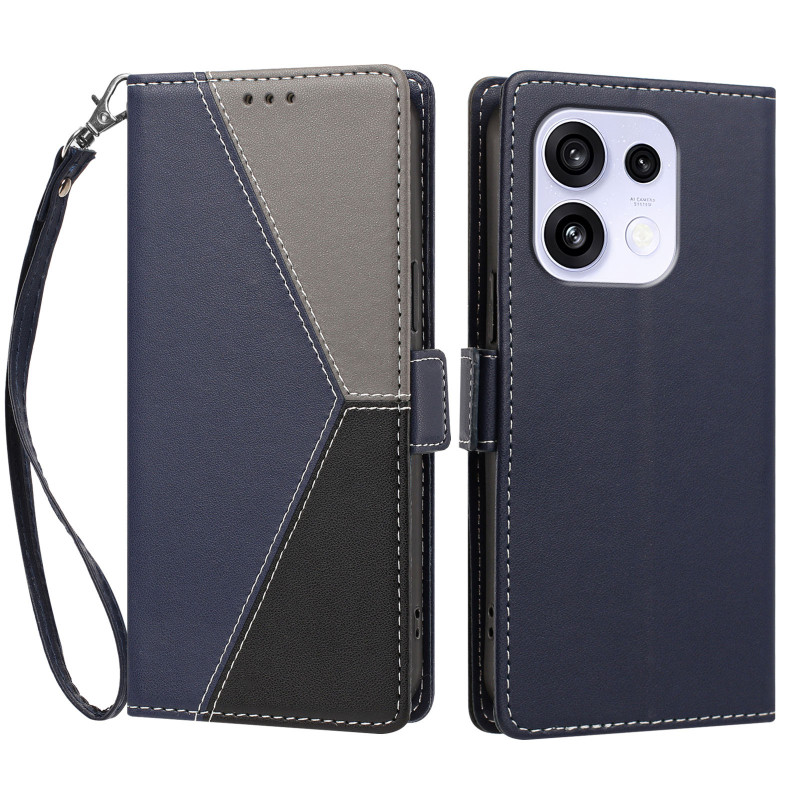 Oppo Reno 16 5G / 16 Pro 5G Tri-colour Case with Strap