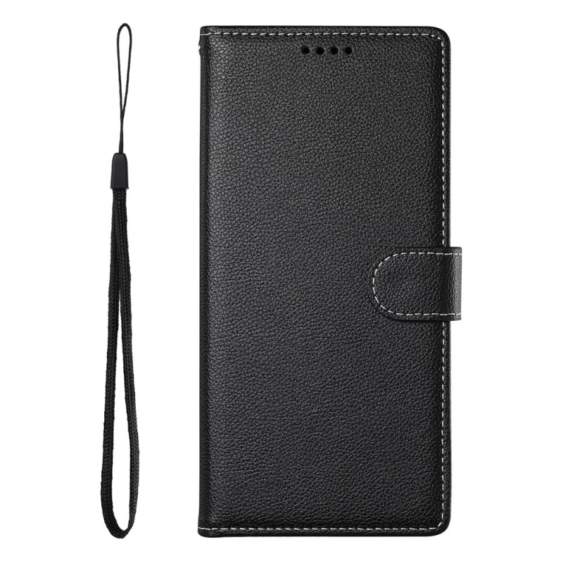 Oppo Reno 16 F 5G / 16 FS 5G Plain Leather-Effect Case