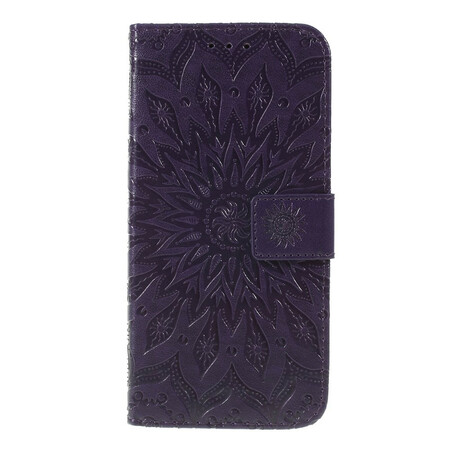 Huawei P Smart Plus 2019 Lanyard Sun Flower Case