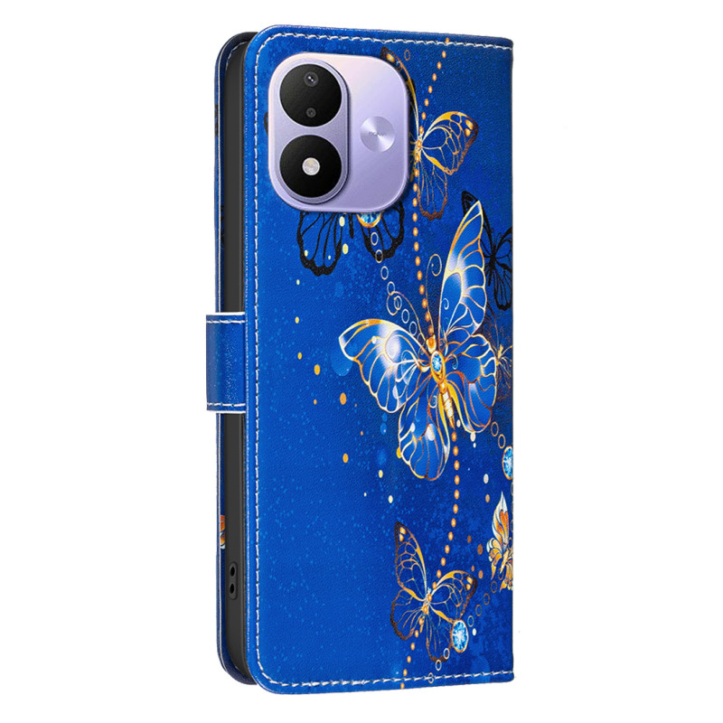 Housse Xiaomi Redmi Note 17 Pro 5G Papillons Violets