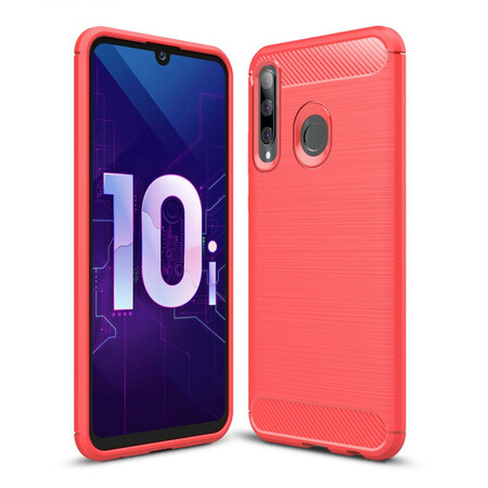 Cover Huawei P Smart Plus 2019 Brushed Carbon Fiber