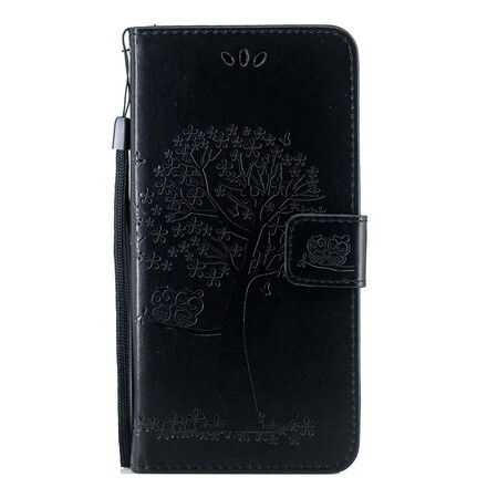 Case Huawei P Smart Plus 2019 Tree and Owl Strap