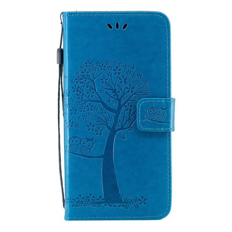 Case Huawei P Smart Plus 2019 Tree and Owl Strap