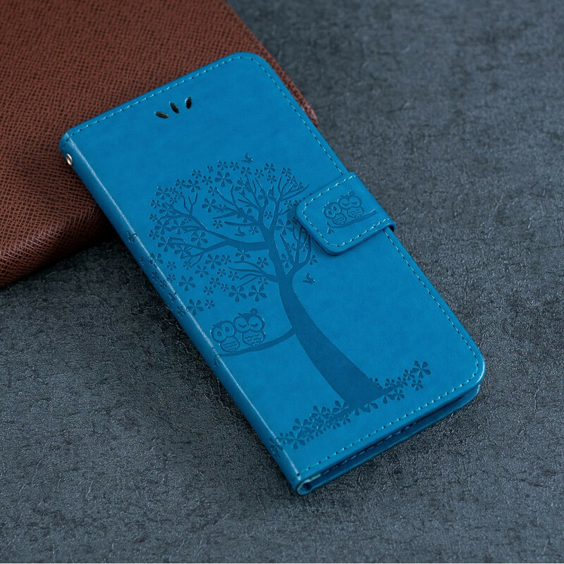 Case Huawei P Smart Plus 2019 Tree and Owl Strap