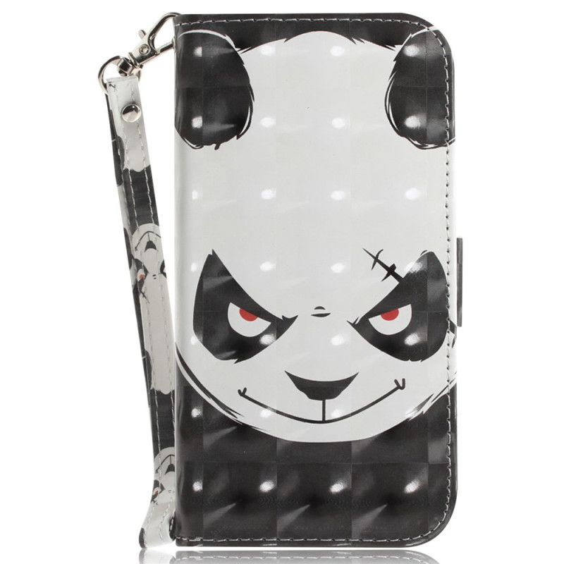 Xiaomi Redmi Note 17 Pro Max 5G Angry Panda Case with Strap