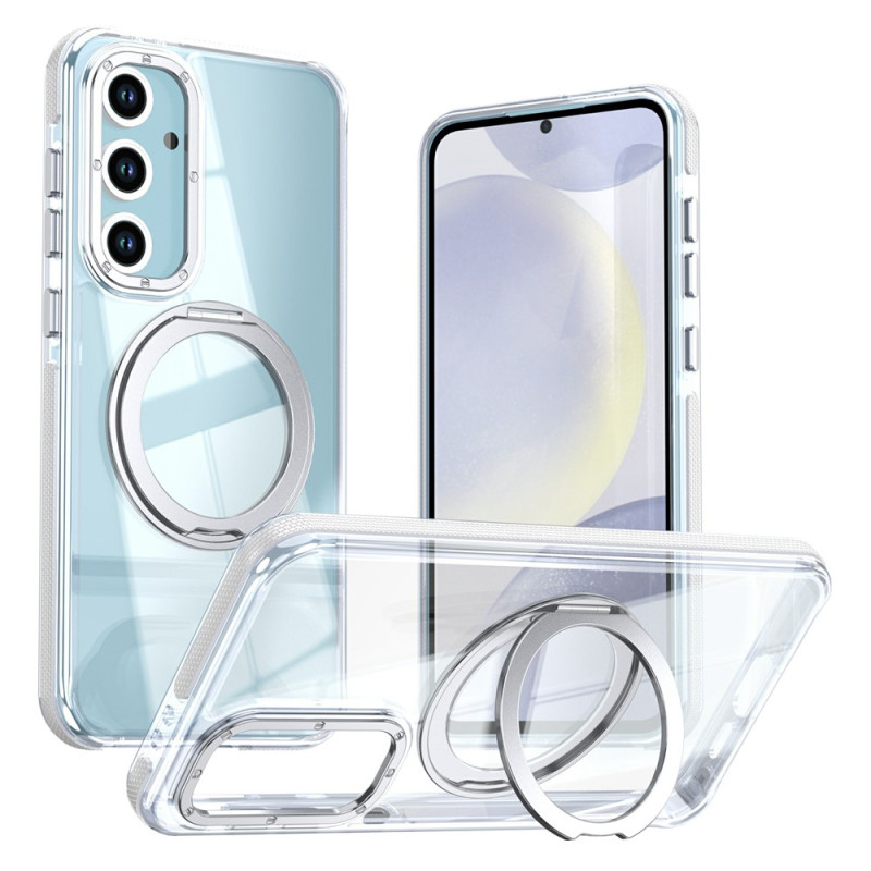 Transparent Samsung Galaxy S26 FE Case with Magnetic Ring