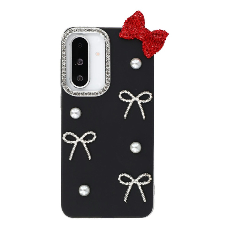 Samsung Galaxy S26 FE Case with Knots and Rhinestones