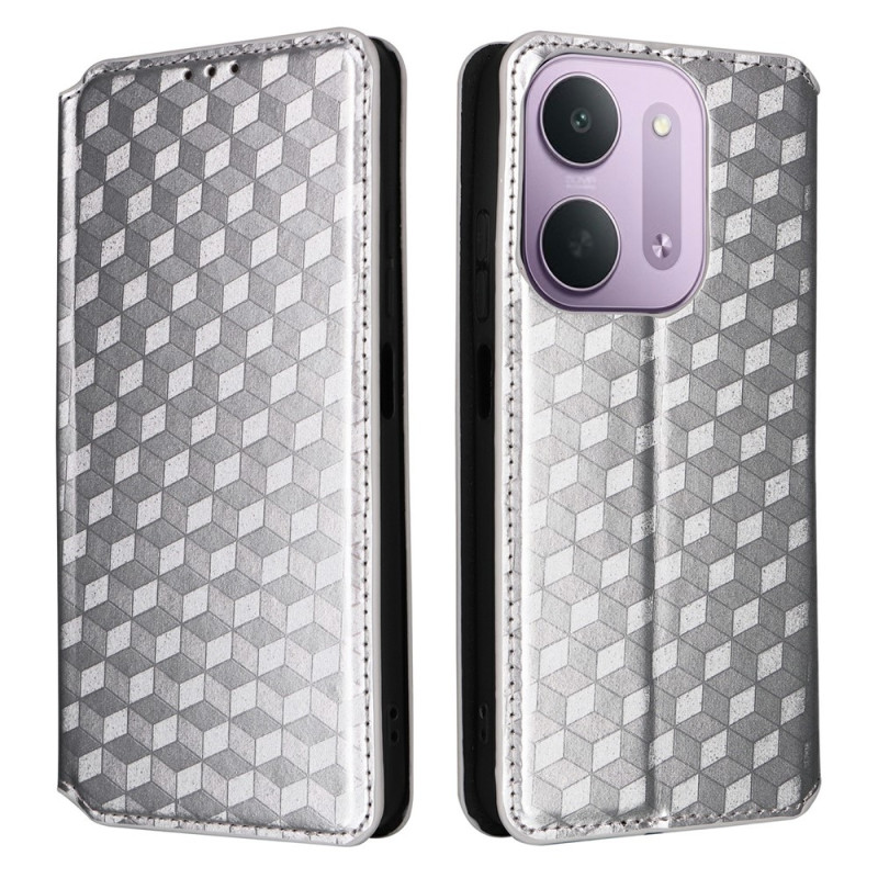 Xiaomi Redmi 17C 5G Diamond-Pattern Flip Cover
