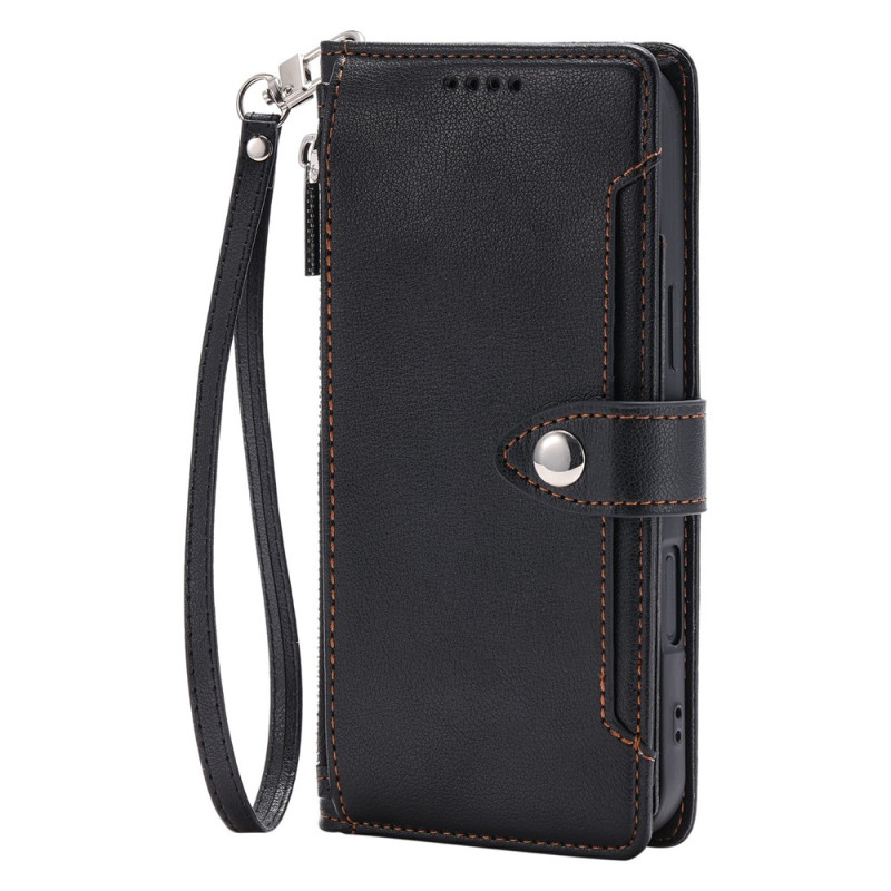 Xiaomi Redmi 17 5G / 4G Wallet Case with Lychee Texture
