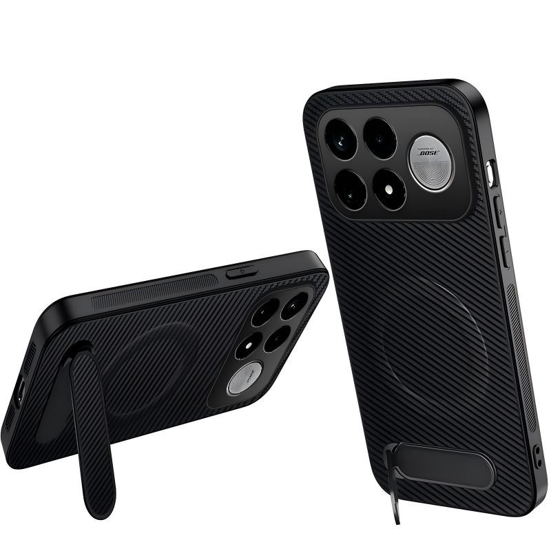Poco F9 Ultra Carbon Fibre Case with Integrated Stand