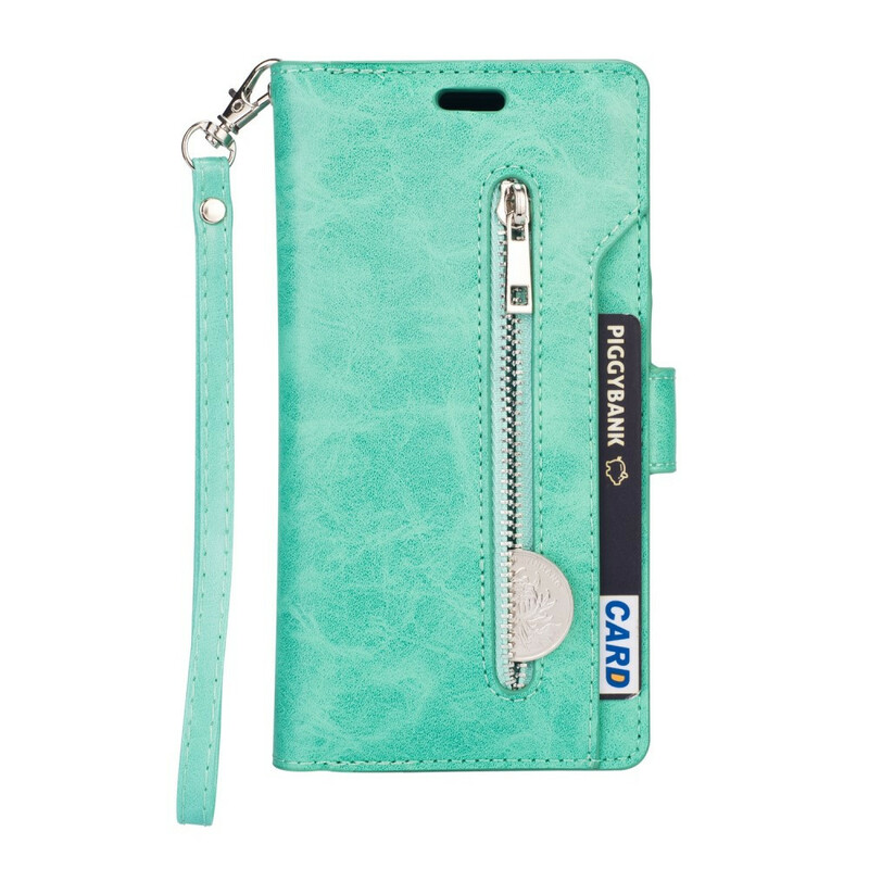 Huawei P Smart Plus 2019 Case Wallet with Strap