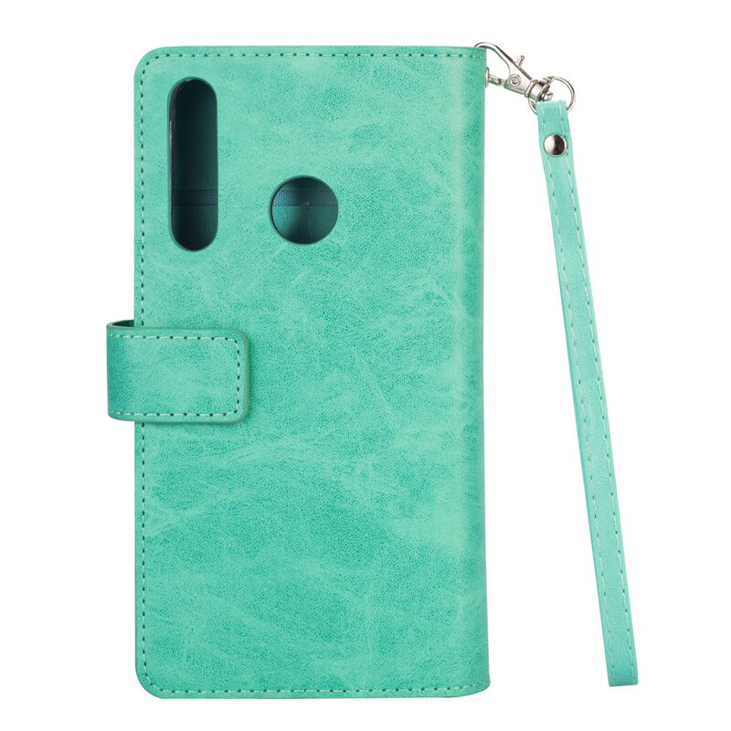 Huawei P Smart Plus 2019 Case Wallet with Strap