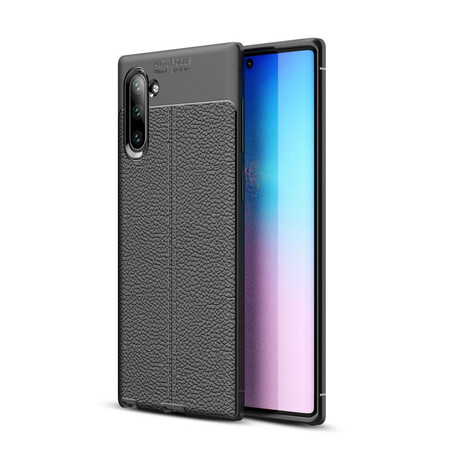 Samsung Galaxy Note 10 Leather Case Lychee Effect Double Line