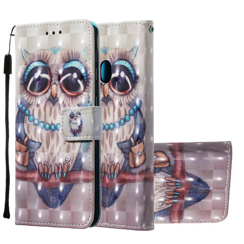 Cover Samsung Galaxy A20e Miss Hibou