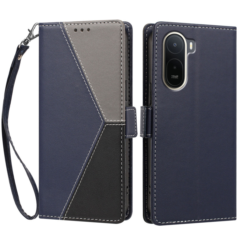 Xiaomi Redmi A7 Pro / Poco C81 Pro Tri-colour Anti-RFID Wallet Case