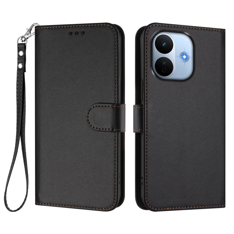 Housse Xiaomi Redmi Note 17 Pro Max 5G Effet Cuir à Lanière