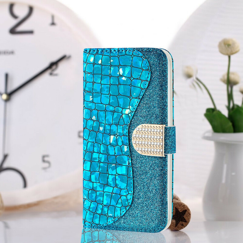 Cover Samsung Galaxy A20e Croco Diamants