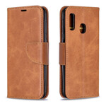 Samsung Galaxy A20e Case Smooth Oblique Flap Samsung Galaxy A20e Case Smooth Oblique Flap