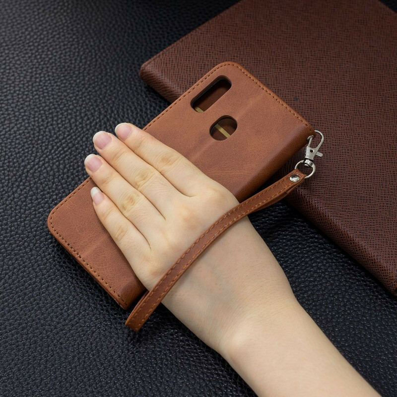 Samsung Galaxy A20e Case Smooth Oblique Flap Samsung Galaxy A20e Case Smooth Oblique Flap