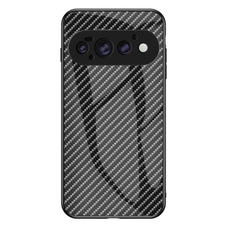 Google Pixel 11 Pro Tempered Glass Carbon Fibre Case
