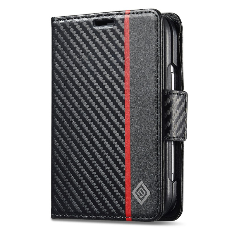 LC.IMEEKE Carbon Fibre Duo iPhone Case