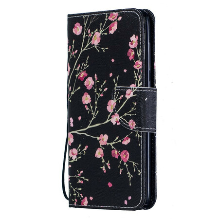 Samsung Galaxy A70 Floral Removable Strap Case