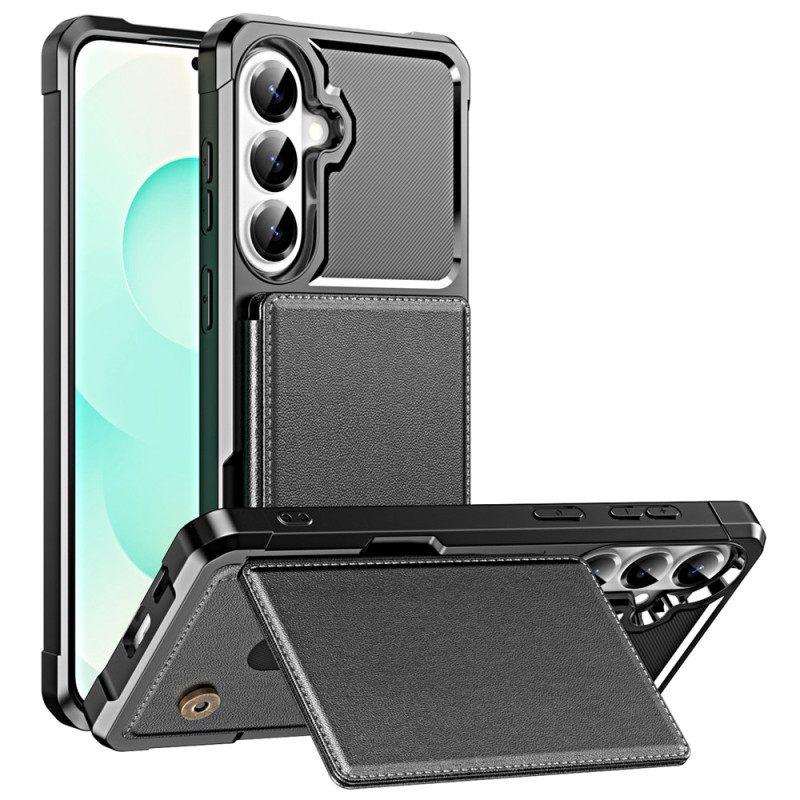 Samsung Galaxy A18 4G / A17 4G / 5G Case with Card Holder, Stand and Reinforced Corners