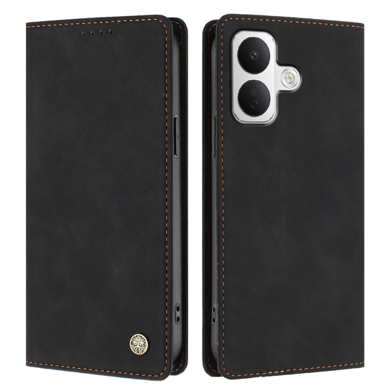 Poco X8 5G Suede-Effect Flip Cover