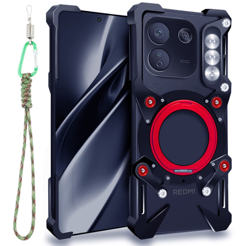 Xiaomi Redmi Note 17 Pro Max 5G Magnetic Bumper with 360° Mounting Ring