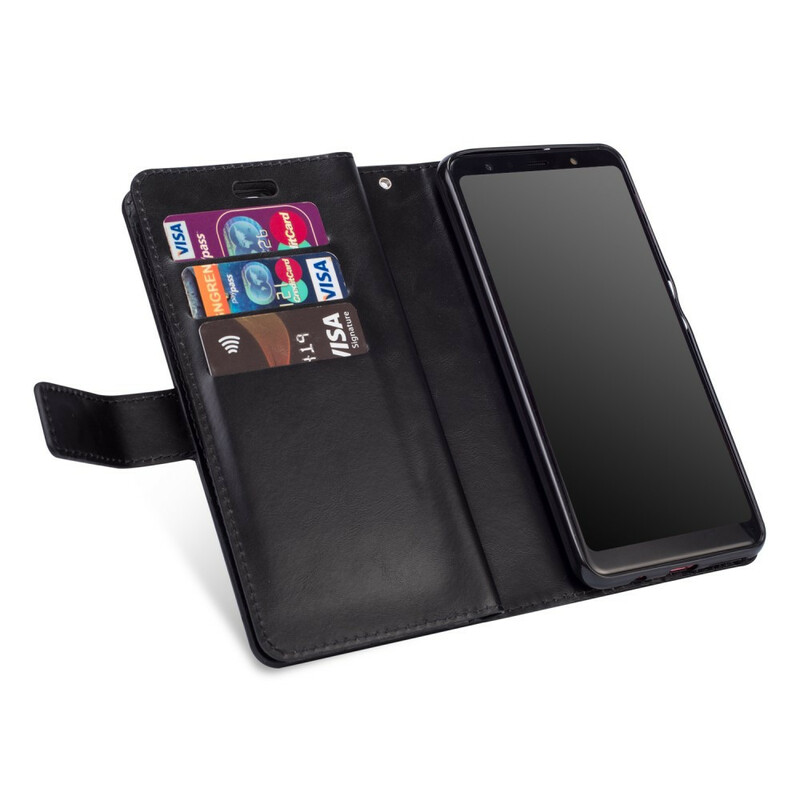 Samsung Galaxy A70 Case Wallet with Strap