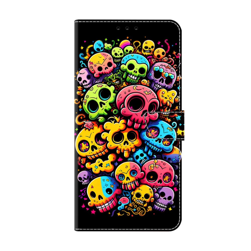 Xiaomi Redmi Note 17 Pro Max 5G Colourful Skulls Case