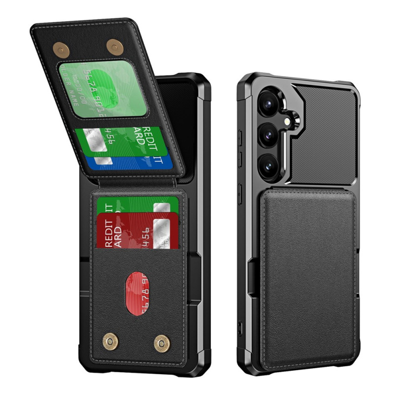 Samsung Galaxy S26 FE Flip Card Holder Case (4 cards)