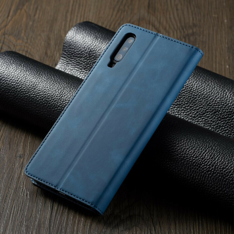 Flip Cover Samsung Galaxy A70 Effet Cuir FORWENW
