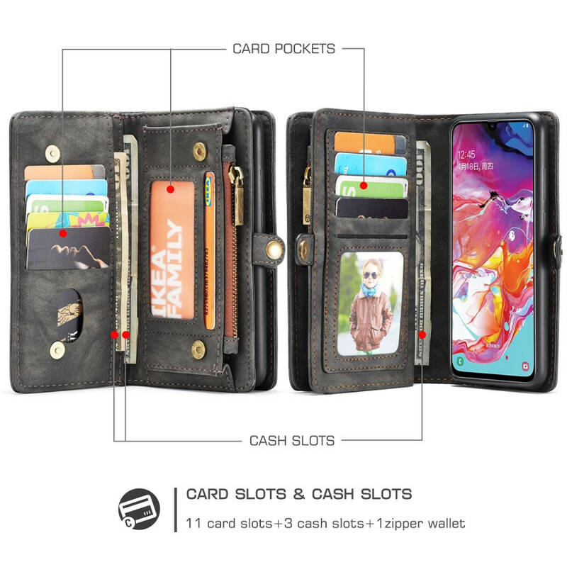 Case Samsung Galaxy A70 CASEME Detachable Case Case Samsung Galaxy A70 CASEME Detachable Case