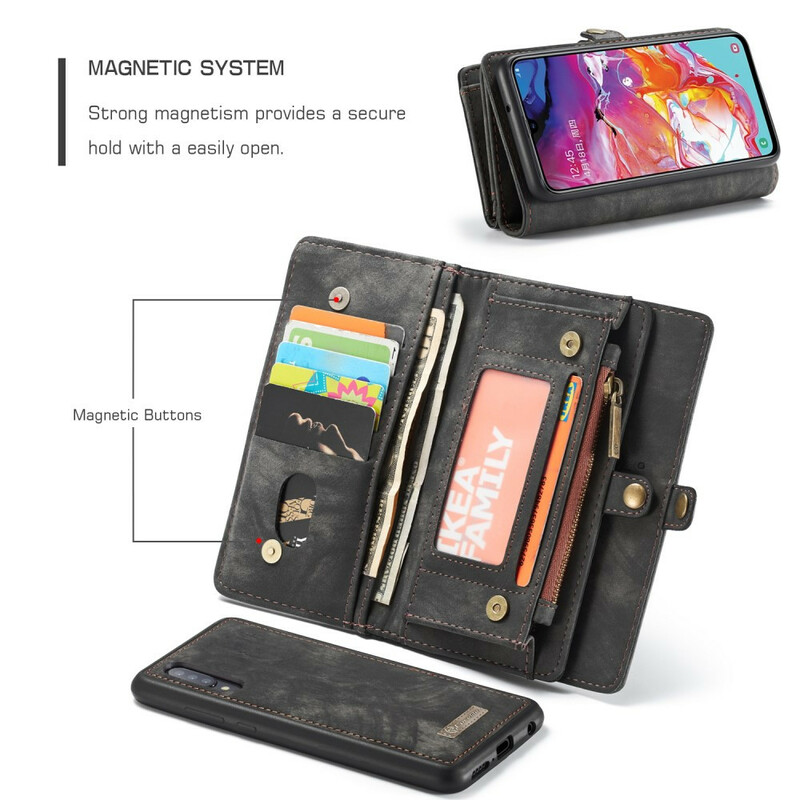 Case Samsung Galaxy A70 CASEME Detachable Case