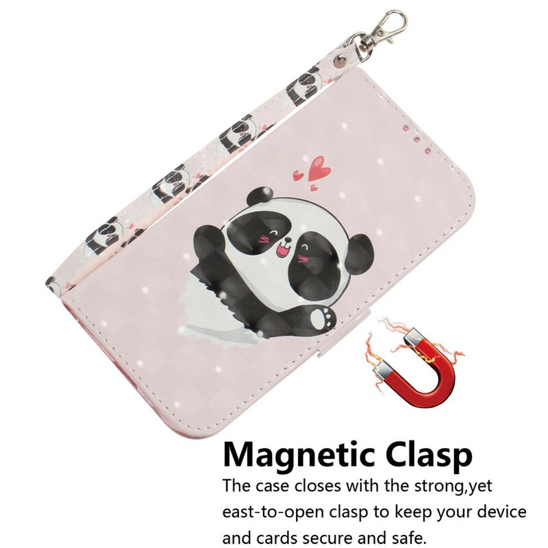 Sony Xperia L3 Panda Love Strap Case