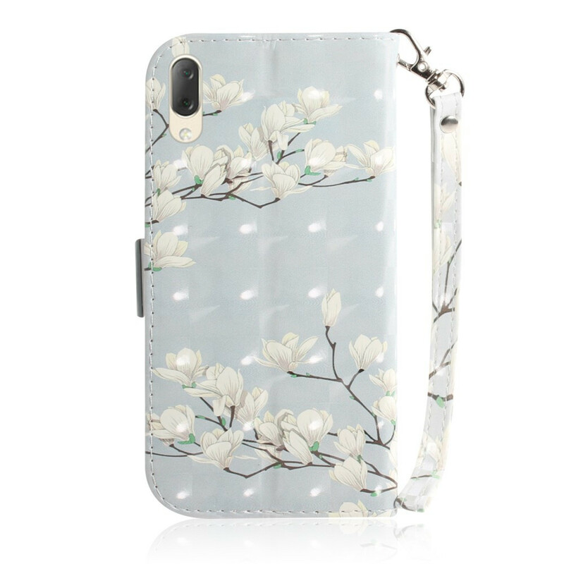 Cover Sony Xperia L3 Flower Tree with Strap