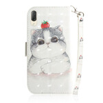 Sony Xperia L3 Case Tomato on Lanyard Cat