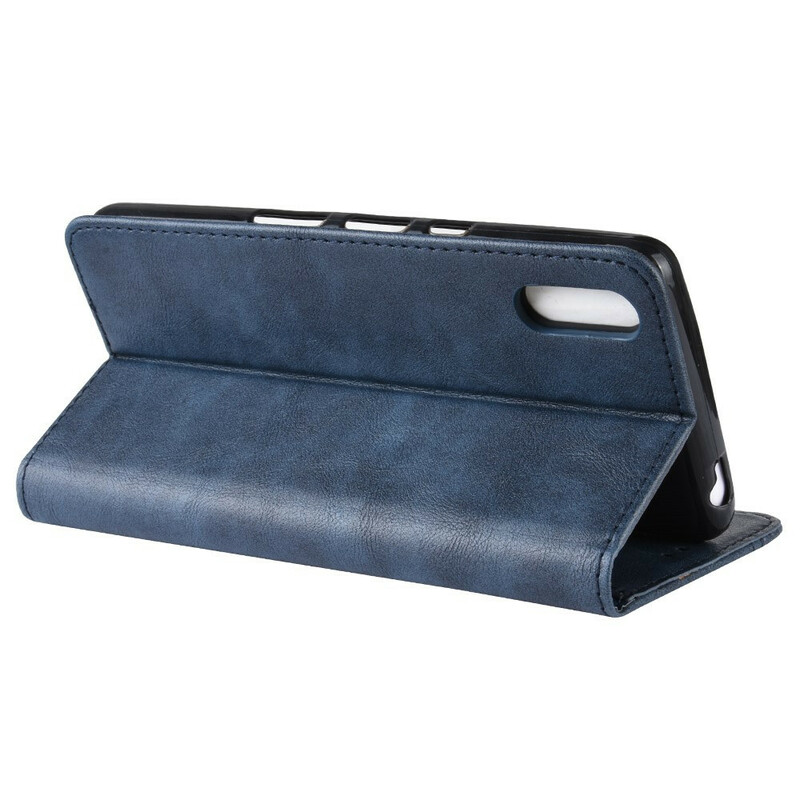 Flip Cover Sony Xperia L3 Style Cuir Vintage Design